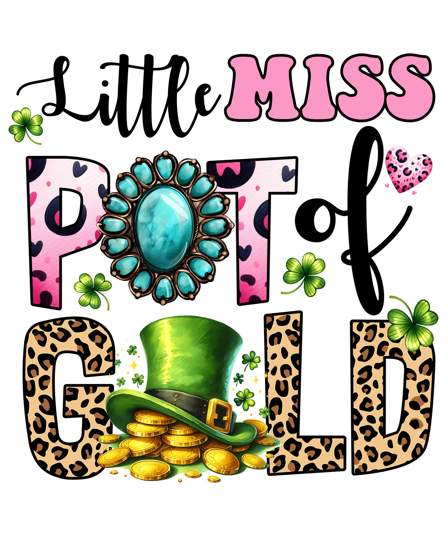 Little Miss Pot of Gold T-Shirt
