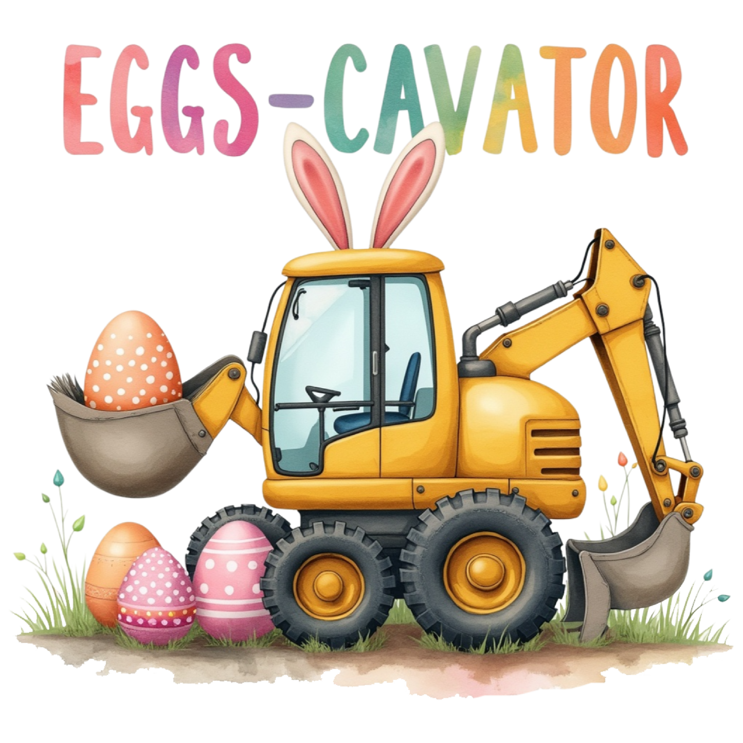 Eggs-Cavator T-Shirt