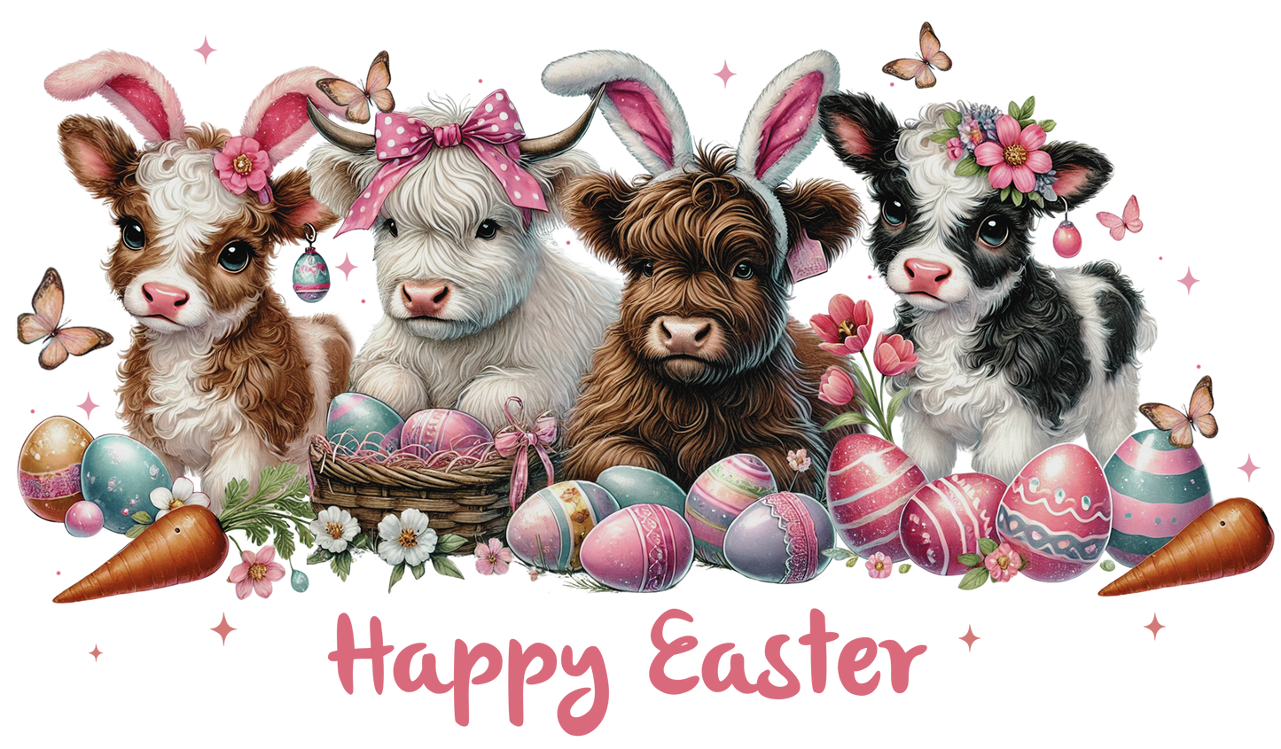 Happy Easter Calfs T-Shirt