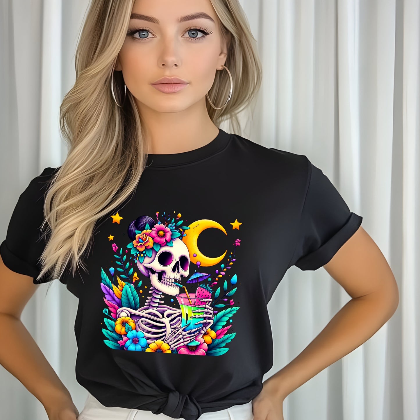 Sugar Skull Drink T-Shirt