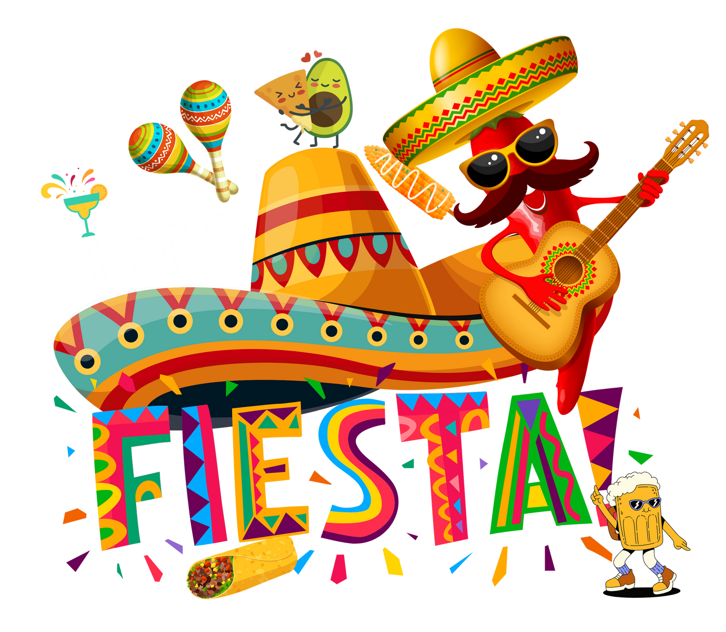 Lets Fiesta T-Shirt