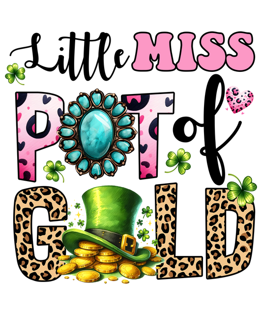 Little Miss Pot of Gold T-Shirt