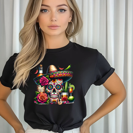 Sugar Skull Fiesta T-Shirt