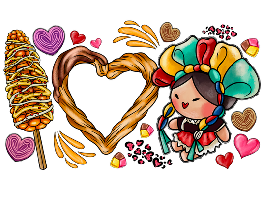I Heart Fiesta Food T-Shirt