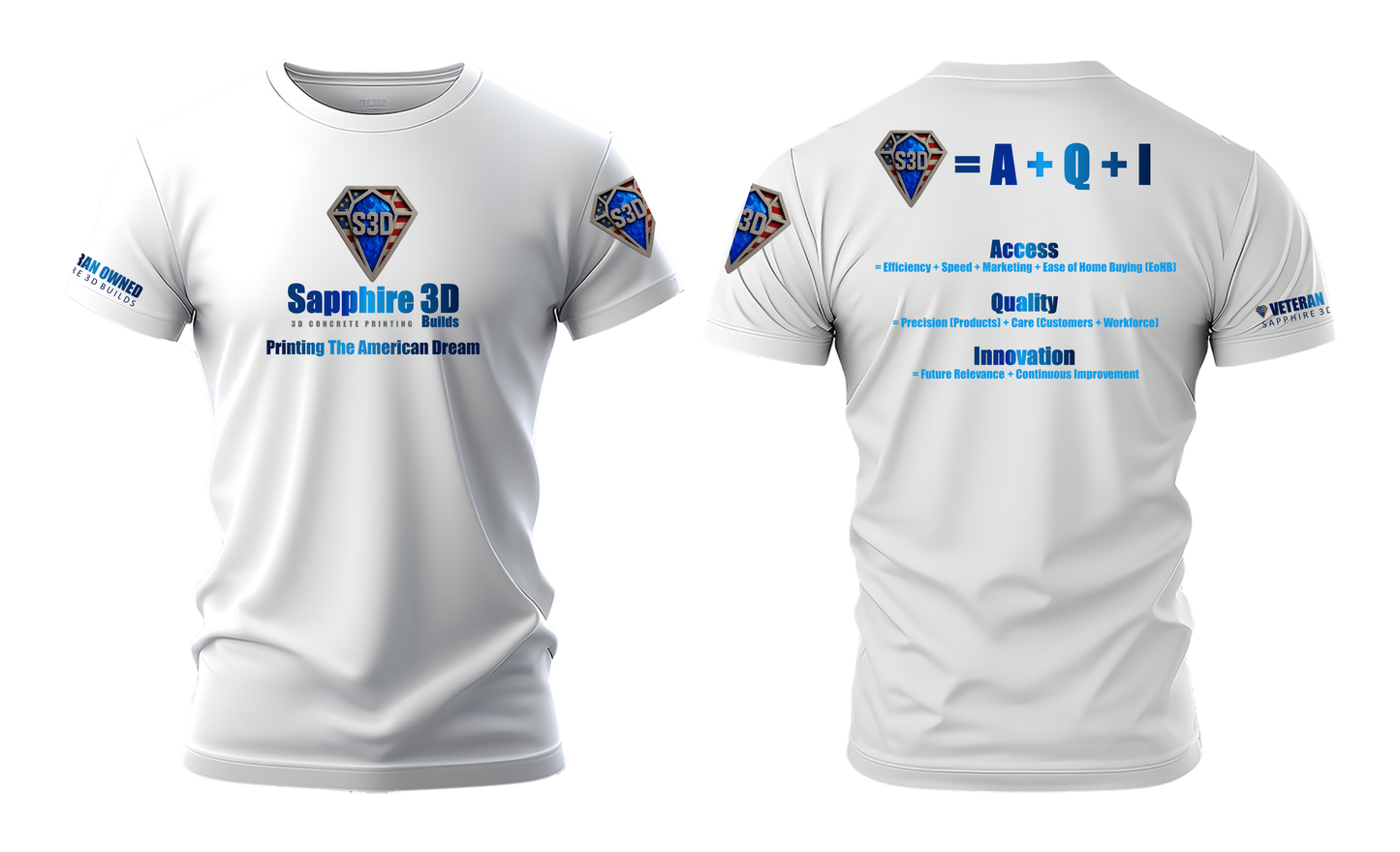 Shirt - Sapphire 3D